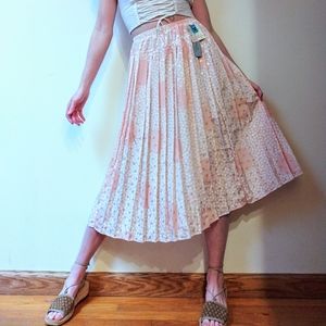 80s Deadstock Pleated Skirt